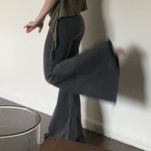 Free People Throwback 60s 70’s Flare Jeans in BLACK